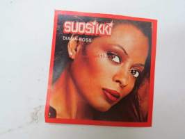 Diana Ross -Suosikki-lehden tarra