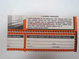 Shakin´Stevens -Suosikki-lehden tarra
