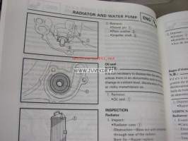 Yamaha YZ80(L)/LC YZ80LW(L) owner´s service manual -huolto-ohjekirja englanniksi