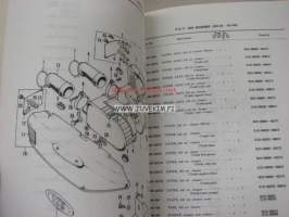 Honda CD125K3 CB125K3 CB125AK3 CL125K3 parts list -varaosaluettelo englanniksi