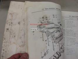Honda CD125 CD125A parts list -varaosaluettelo englanniksi