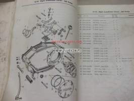 Honda CD125 CD125A parts list -varaosaluettelo englanniksi