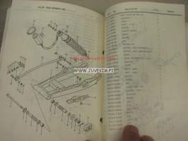 Suzuki RM250N parts catalogue -varaosaluettelo