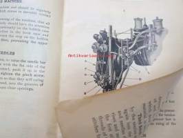 Instructions for using Singer sewing machines of class 72W Hemstich -ompelukone käyttöohjekirja englanniksi
