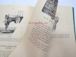 Instructions for using Singer sewing machines of class 72W Hemstich -ompelukone käyttöohjekirja englanniksi