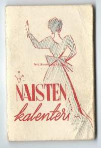 Naisten almanakka 1947   - kalenteri merkintöjä