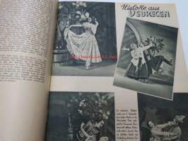 Ost-West Revue 1944 nr 1 -natsi- ja saksalaismyönteinen unkarilainen saksankielinen kuukausijulkaisu, sis. mm. artikkelit; (vapaasti suomennettuna) Luonto auttaa