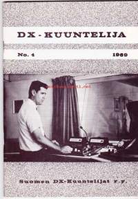 DX-kuuntelija 1969 N:o 4.