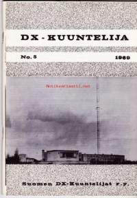 DX-kuuntelija 1969 N:o 5.