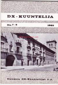 DX-kuuntelija 1969 N:o 7-8.