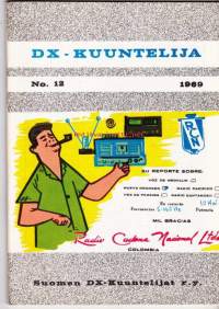 DX-kuuntelija 1969 N:o 12. Värikuvia jo mukana.