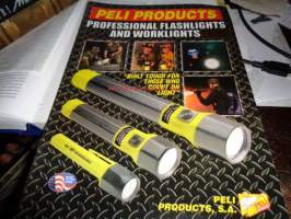 Peli Products. Professional flashlights and worklights
