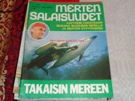 Merten salaisuudet Kapteeni Cousteaun mukana maailman merillä ja merten syvyyksissä 5/1976