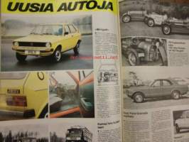 Moottori 1975 / 4 sis mm,Simca 1100 vastaan Peugeot 104.Folkkarista Bugatti.ym