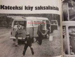 Moottori 1975 / 4 sis mm,Simca 1100 vastaan Peugeot 104.Folkkarista Bugatti.ym