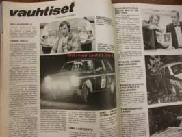 Moottori 1974 / 11-12 sis mm,Uudet Audi 50 ja Volkswagen Golf.Kansanauto II Golf 1100 L.Käyttötestissä Citroen Dyane.ym