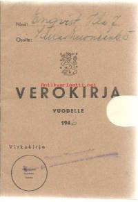 Verokirja vuodelle 1946  ei tulomerkintöjä