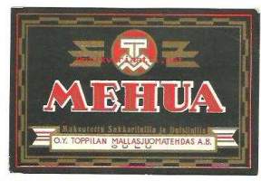 Mehua -   juomaetiketti