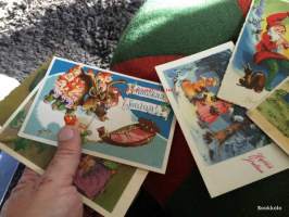 Erä vanhoja postikortteja