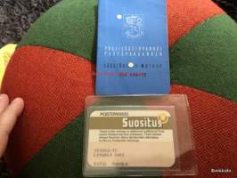 Postisäästöpankin säästökirja + kultapossukerhon kortti