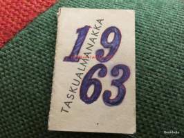 Taskuallakka 1963