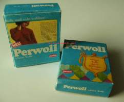 Perwoll pesuaine tyhjä mainos  tuotepakkaus 5x4x2 cm