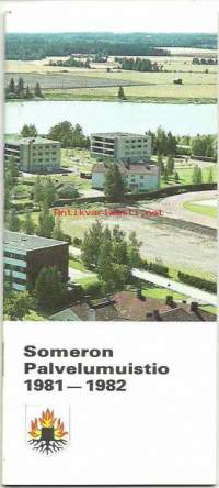 Someron Palvelumuistio 1981- 1982