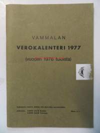 Vammalan verokalenteri 1977