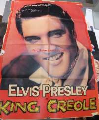 Elvis Presley in King Creole Suosikki-lehden keskiaukeama -juliste