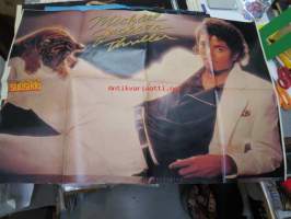 Michael Jackson / Thriller - Suosikki-lehden keskiaukeama -juliste