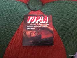 Tupla suklaapatukka - Tarra