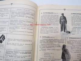 Työntekijäin suojelu / Arbetarskydd - Vihtavuori Oy 1947 nr 1 -työsuojelutarvikkeita ym.