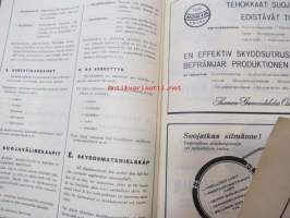 Työntekijäin suojelu / Arbetarskydd - Vihtavuori Oy 1947 nr 1 -työsuojelutarvikkeita ym.