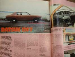 Moottori 1974 / 8 sis mm.Seat 133.KoeajossaDatsun 120 Y.Endurot.Kymijoen museotie.ym