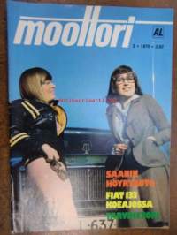 Moottori 1975 / 3 sis mm,Fiat 133 koeajossa.Saabin höyryauto.Toisen polven käyttömopoSolifer.Tuo tuttu Turku,kohde viikonlopuksi.ym