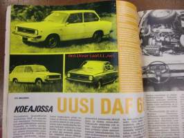Moottori 1973 /  2 sis mm,Daf 66 koeajo.Datsun 180 B koeajo.ym
