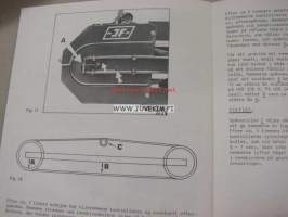 JF HSR 200 R / 240 R luokoharava -käyttöohjekirja