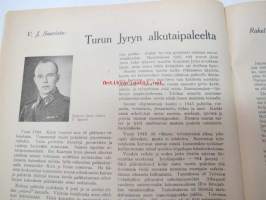 Nummenmäen työläisurheilun 40-vuotis Juhla-Julkaisu 1906-1946, sis. mm. seur. artikkelit; Eino Lehtinen - Neljä vuosikymmentä työläisurheilutoimintaa