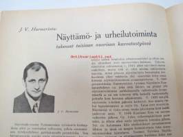 Nummenmäen työläisurheilun 40-vuotis Juhla-Julkaisu 1906-1946, sis. mm. seur. artikkelit; Eino Lehtinen - Neljä vuosikymmentä työläisurheilutoimintaa