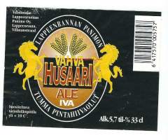 Husaari IV A Ale - olutetiketti
