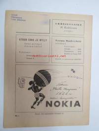 Kisakenttä 1948 nr 6 - Suomen Naisliikuntaliiton äänenkannattaja, kansikuvassa Sokol-tytöt