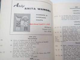 Kissanäyttely VIII kansainvälinen championinäyttely Tapiolassa 9-10.3.1968 / VIII internationella championutställningen Hagalund -näyttelyluettelo