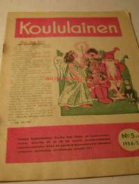 koululainen nr. 5  1956-57  joulunumero