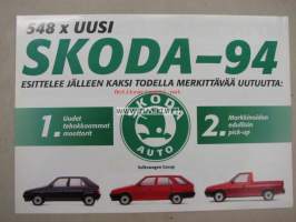 Skoda 1994 -myyntiesite