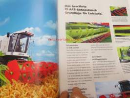 Claas Medion 340, 330, 310 leikkuupuimuri -myyntiesite saksaksi