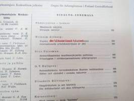 Teollisuuslehti 1951 nr 8, sis. mm. seur. artikkelit / kuvat / mainokset; Atlas Diesel ilmakompressorit, Kansainvälinen työkonferenssi, Sairaanhoidosta