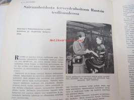 Teollisuuslehti 1951 nr 8, sis. mm. seur. artikkelit / kuvat / mainokset; Atlas Diesel ilmakompressorit, Kansainvälinen työkonferenssi, Sairaanhoidosta