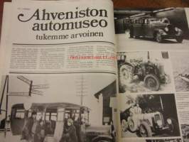 Moottori 1973 /  5 sis mm.HM keisarin juna.suomalainenasuntovaunu(matkailuvaunu).Kevään rautaratsut.Austin Allegro.Ahveniston automuseo.ym