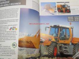 Fendt Xylon 520, 522, 524 traktori -myyntiesite saksaksi / tractor sales brochure, in german