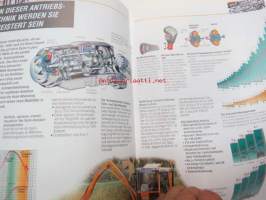 Fendt Xylon 520, 522, 524 traktori -myyntiesite saksaksi / tractor sales brochure, in german